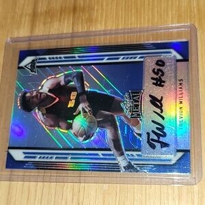 AUTOGRAPHED. Leaf Metal. Trevion Williams. Rookie Card limited 4/50